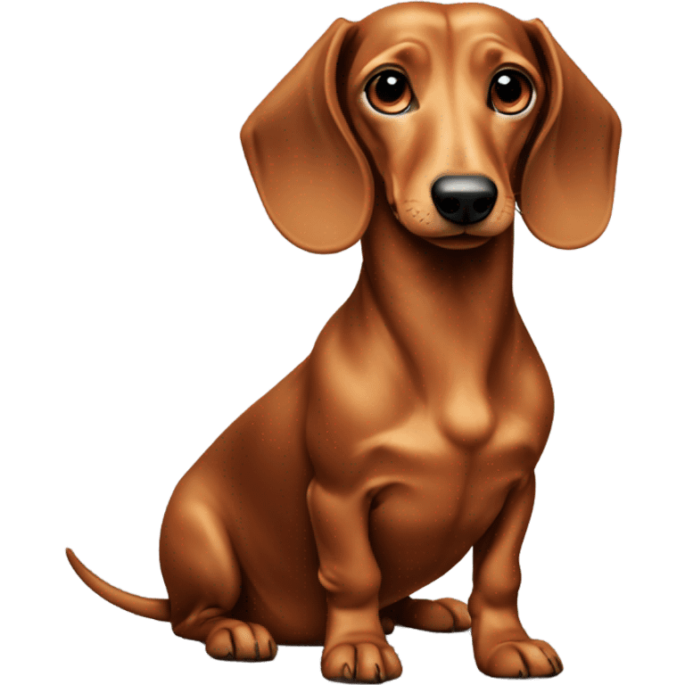 dachshund  emoji