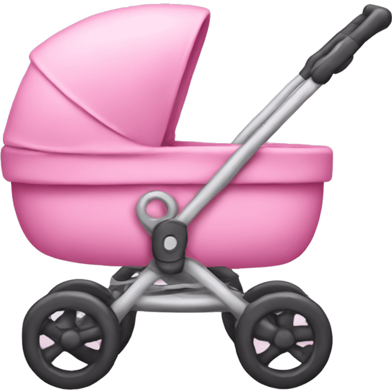 Pink stroller emoji