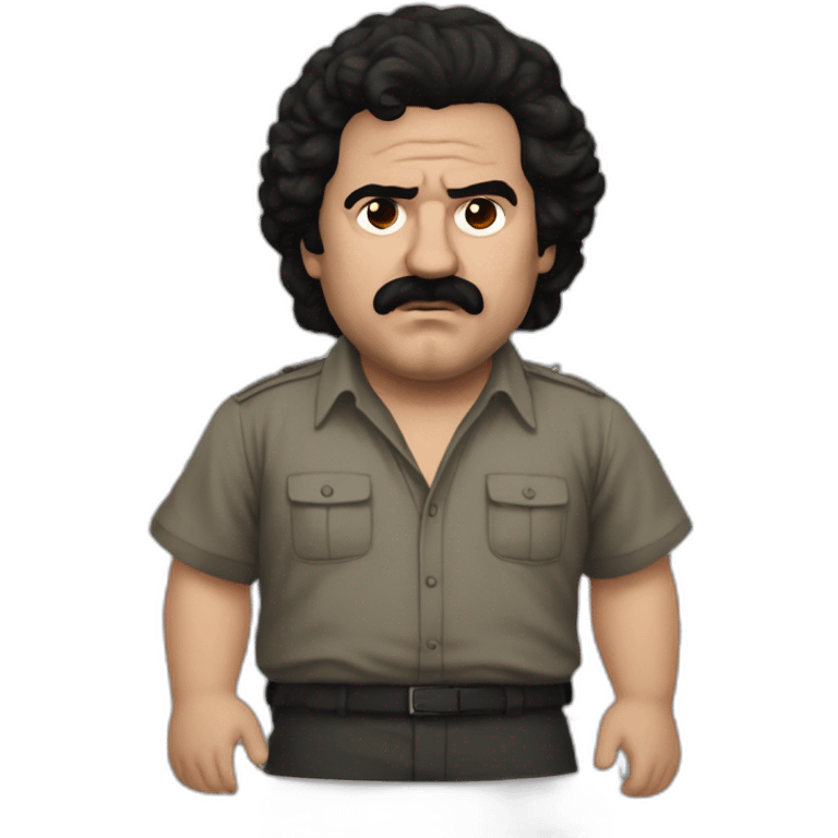 Pablo Escobar avec le Sharingan emoji