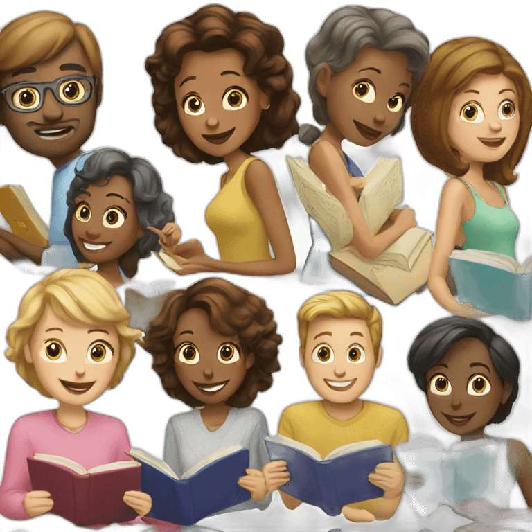 book club emoji