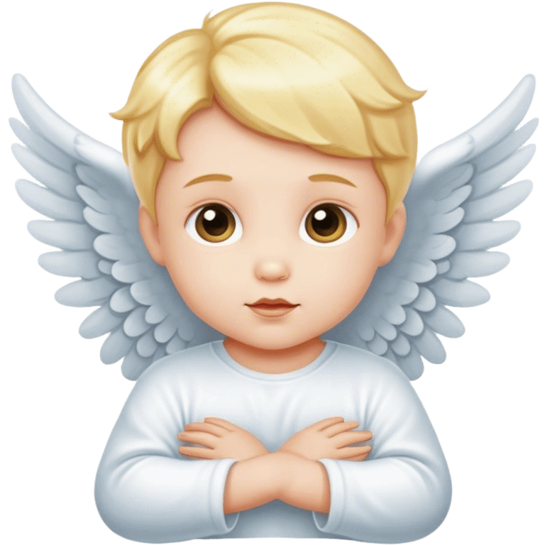 Angel baby  emoji