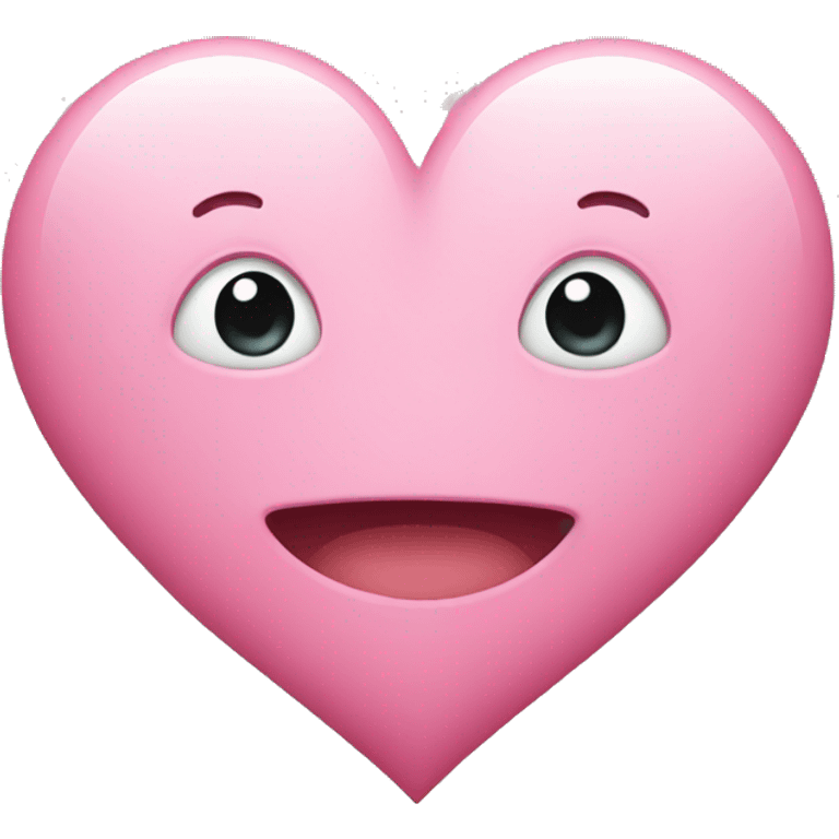 Pink heart emoji