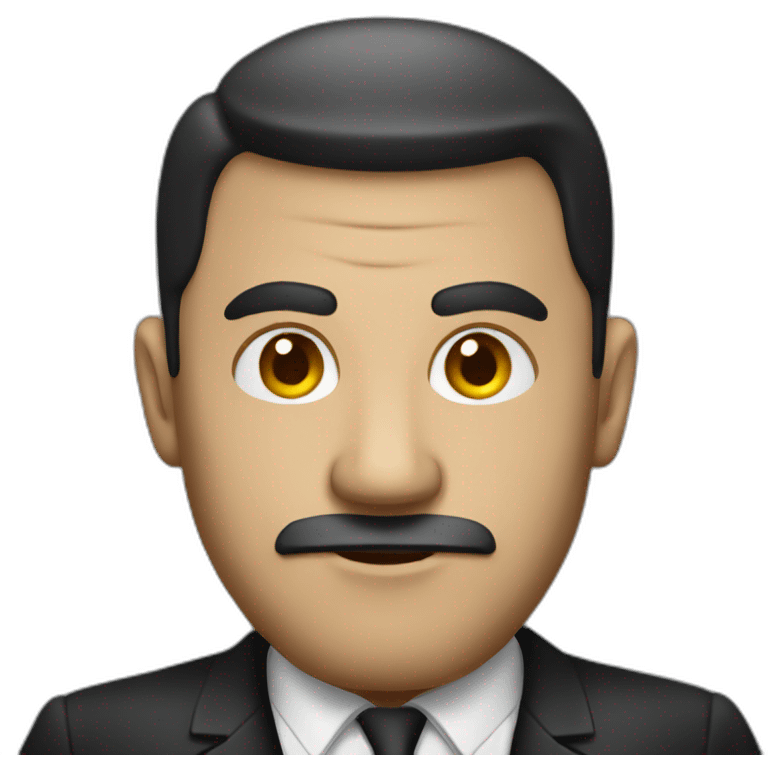 Mafia man  emoji