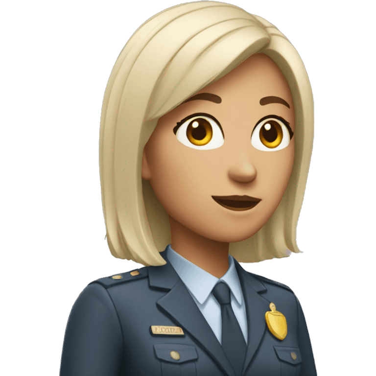 female support agent head emoji