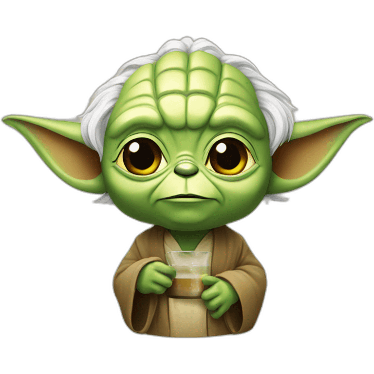 Yoda beer  emoji