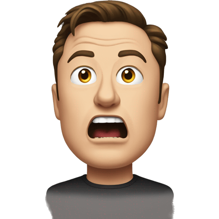 elon musk angry emoji