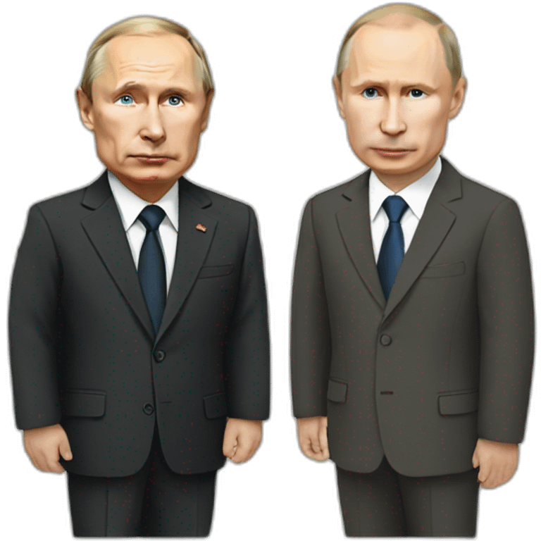 Putin and ak emoji