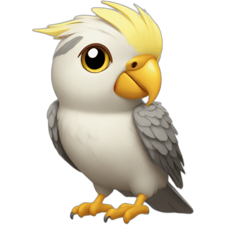 cockatiel pok emoji