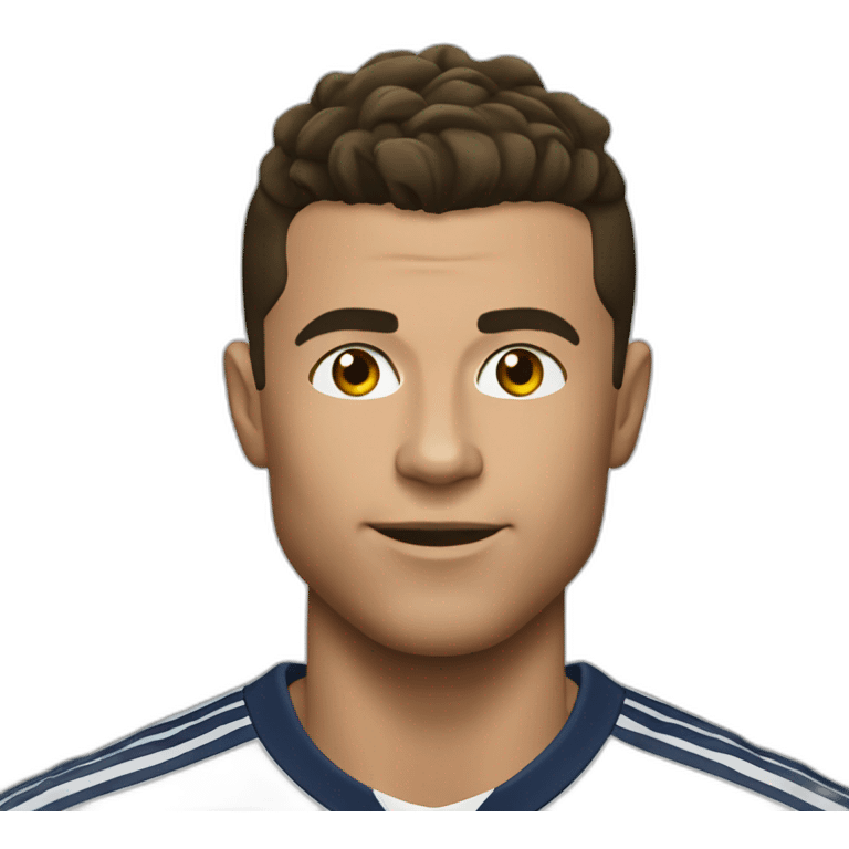 Ronaldo qui fait siuu emoji