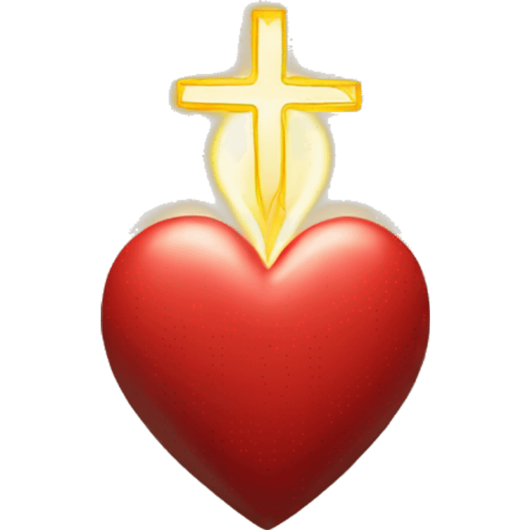 sacred heart emoji