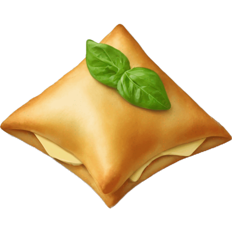 Samosa sandwich  emoji