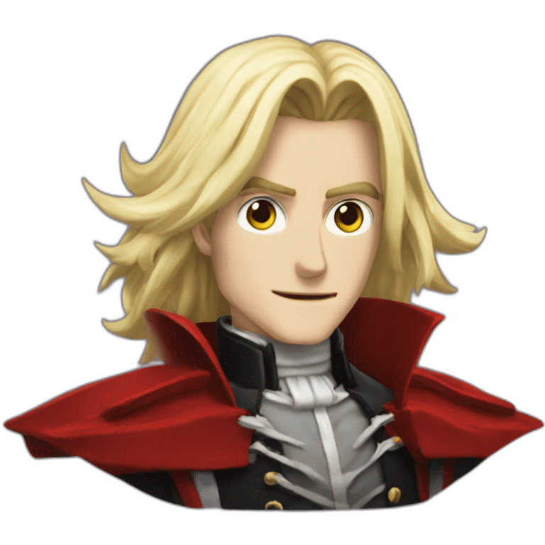 Alucard from castle venia emoji