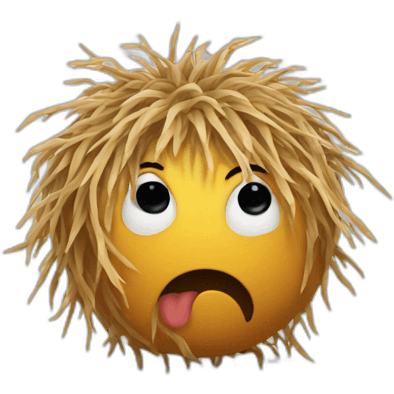 a dizzy tumbleweed emoji