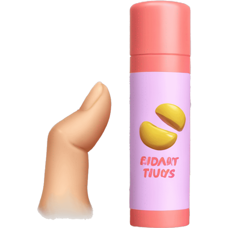 Summer Fridays lip balm emoji