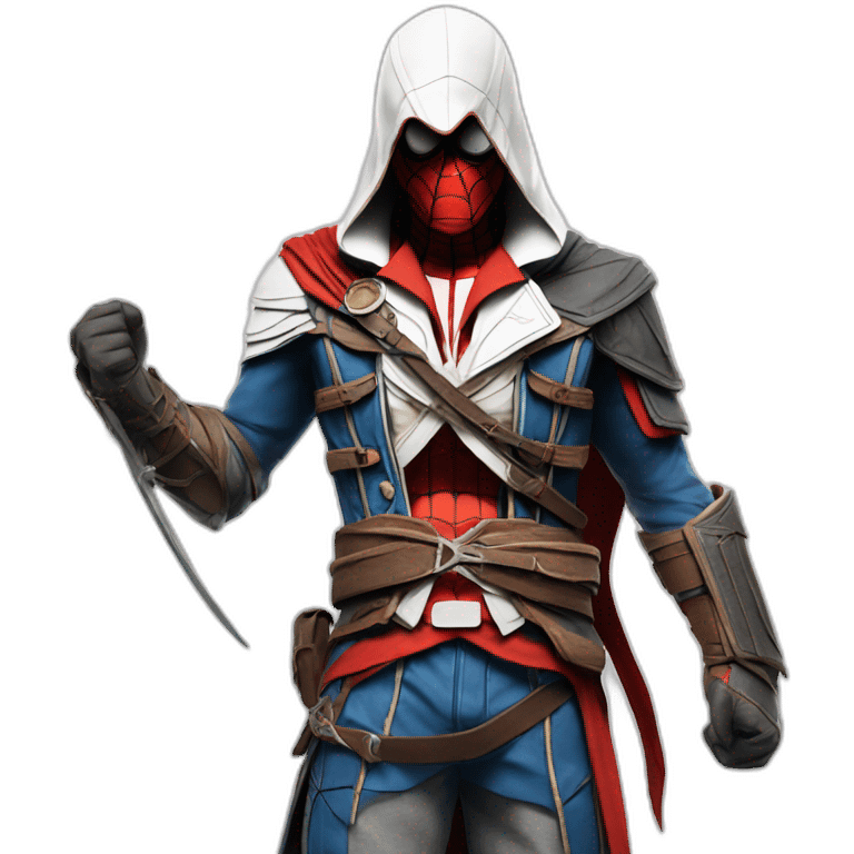 Assassin's creed avec spider man emoji