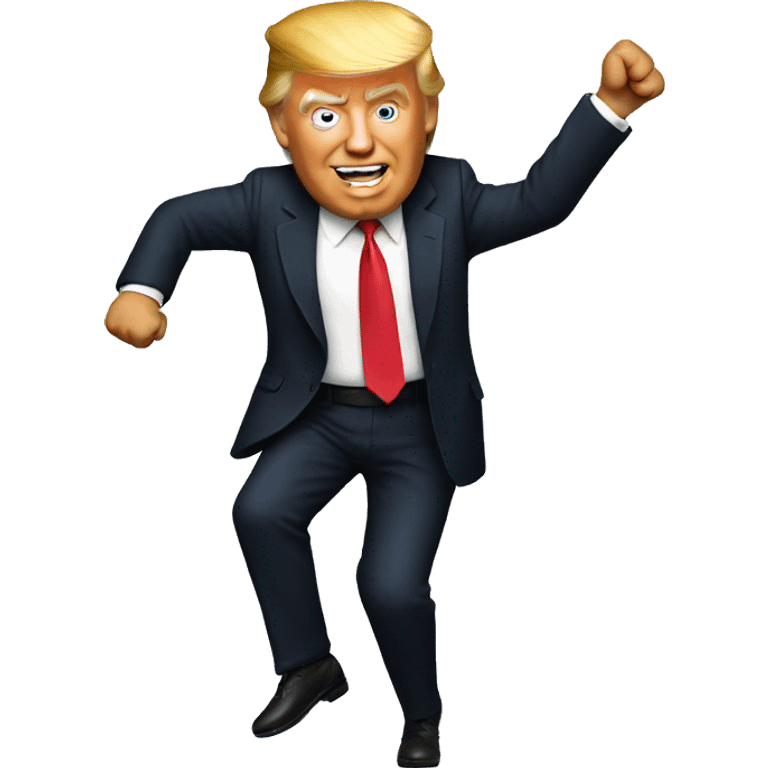 Trump dancing emoji