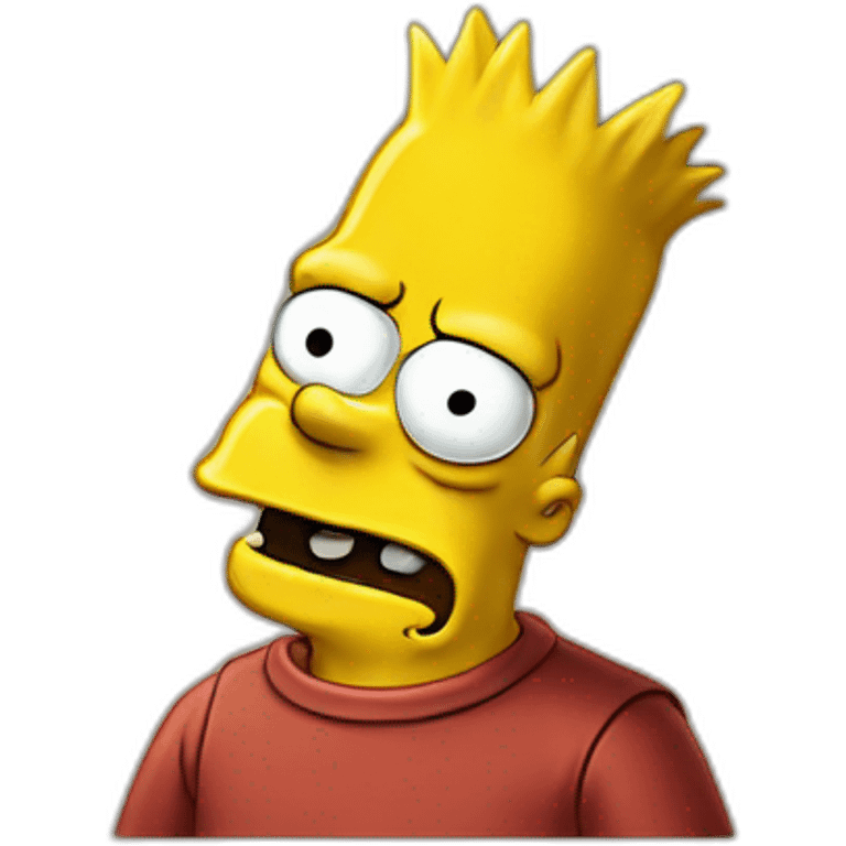 Bart simpson emoji