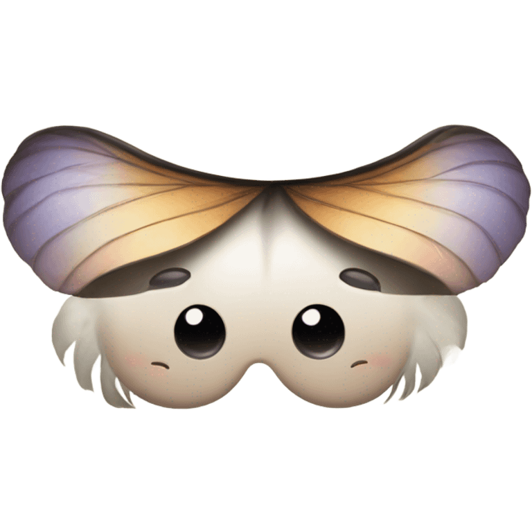 Mustache with wings emoji