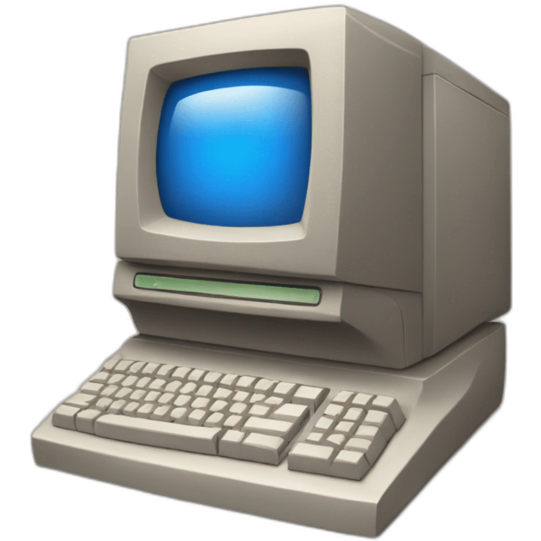 Old Computer emoji