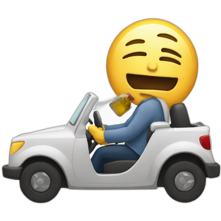 drunk driving emoji