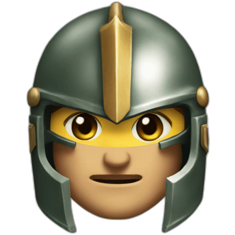 Ein spartan der stolz ist emoji