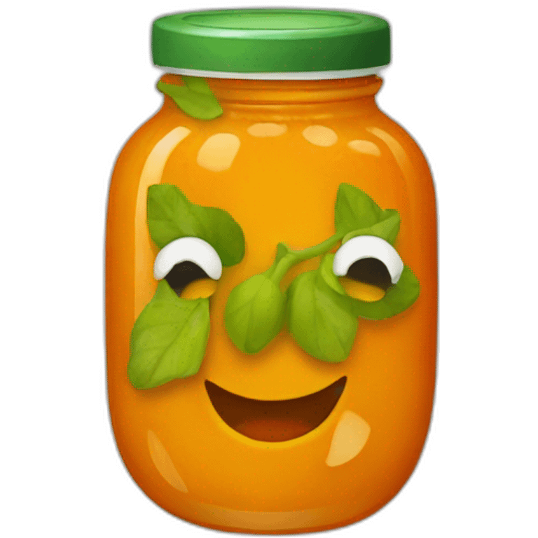 orange-pickle emoji