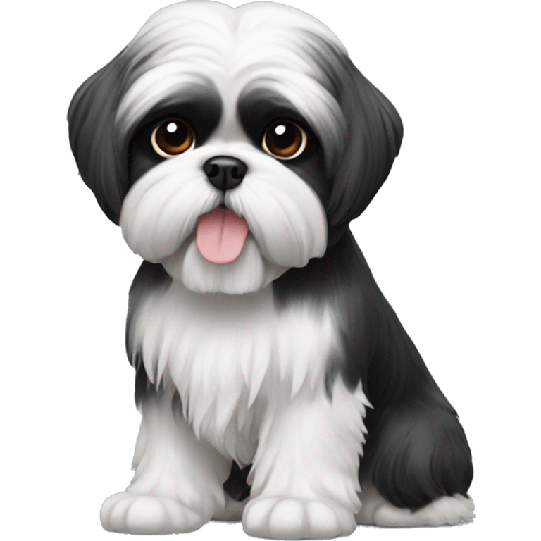 Shih tzu black  emoji