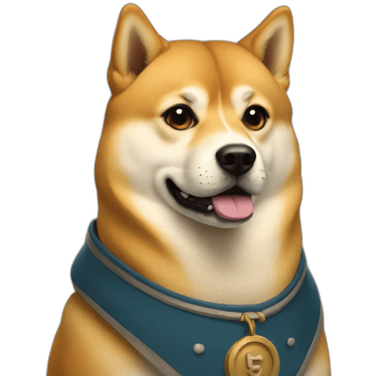 Doge not fat emoji