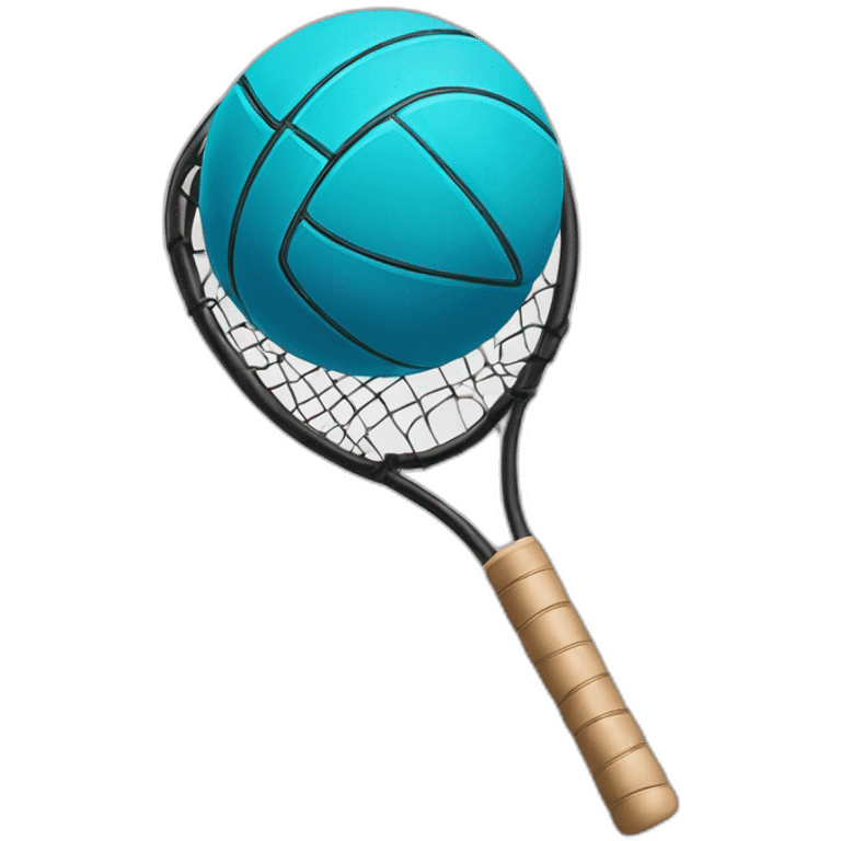 Libellules sur un Ballon volley-ball emoji