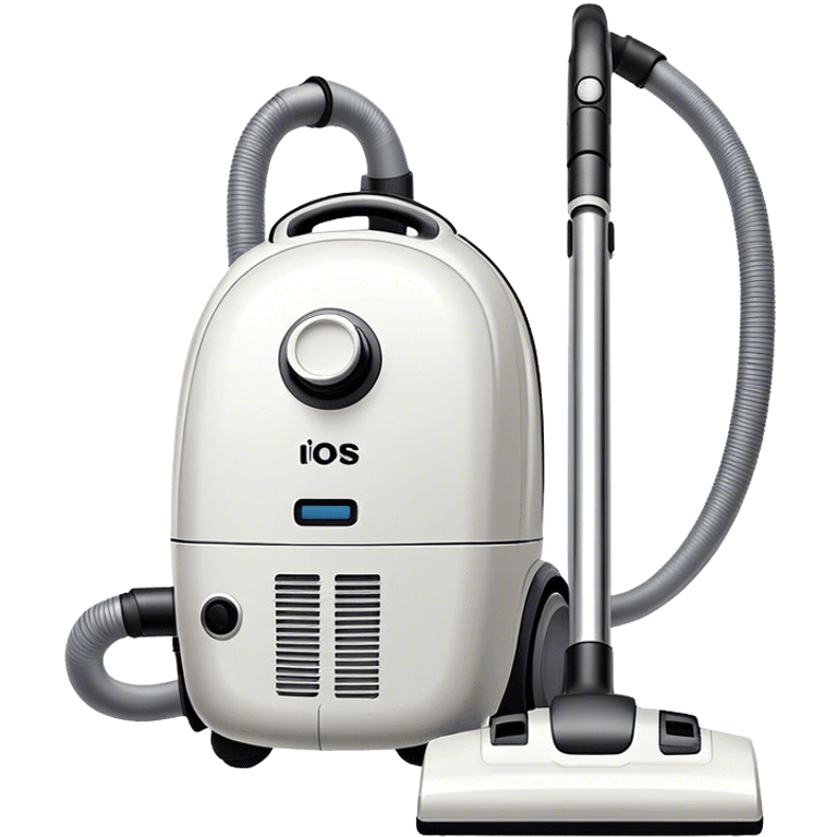 white a vacuum cleaner emoji