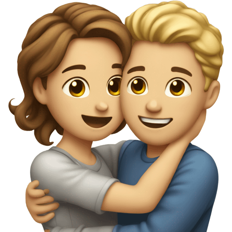 Cute couple emoji