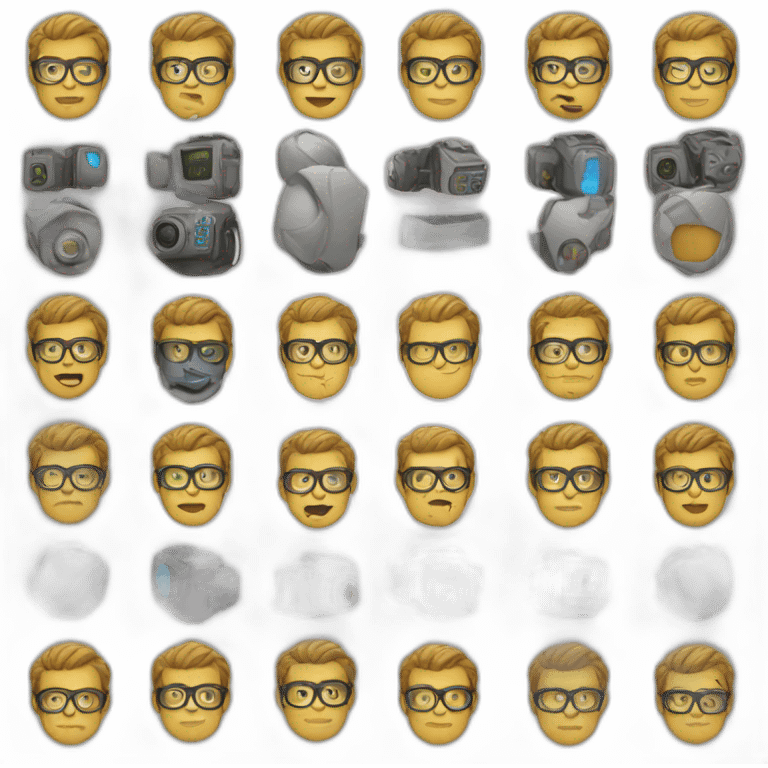 Tech geek emoji