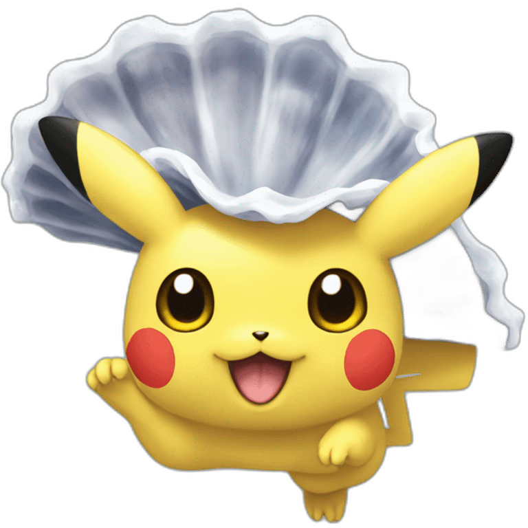 Oyster Pikachu  emoji