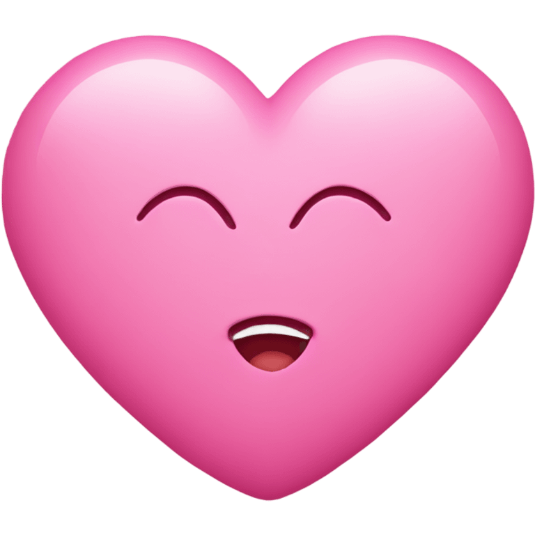 Pink heart emoji