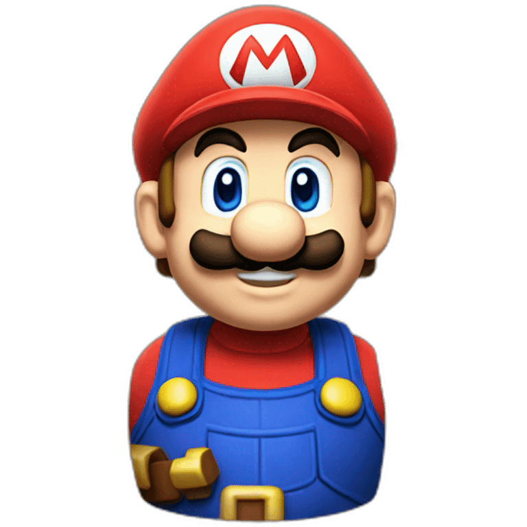 Mario from super Mario bros emoji