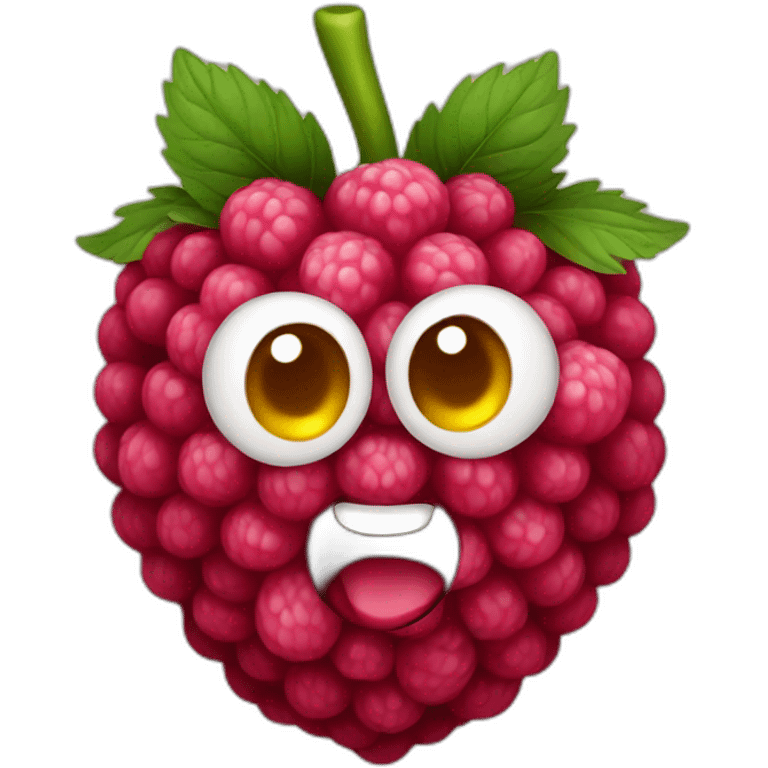 raspberry emoji