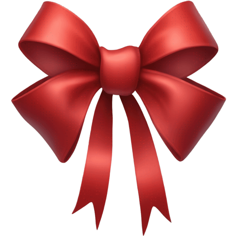 Red bow emoji