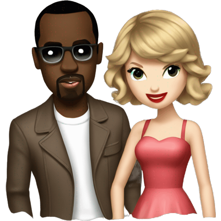 taylor swift and p.diddy emoji