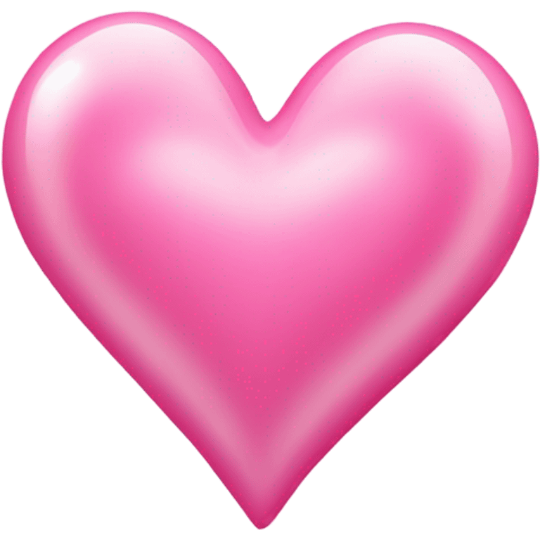 Corazón rosa claro con brillos  emoji