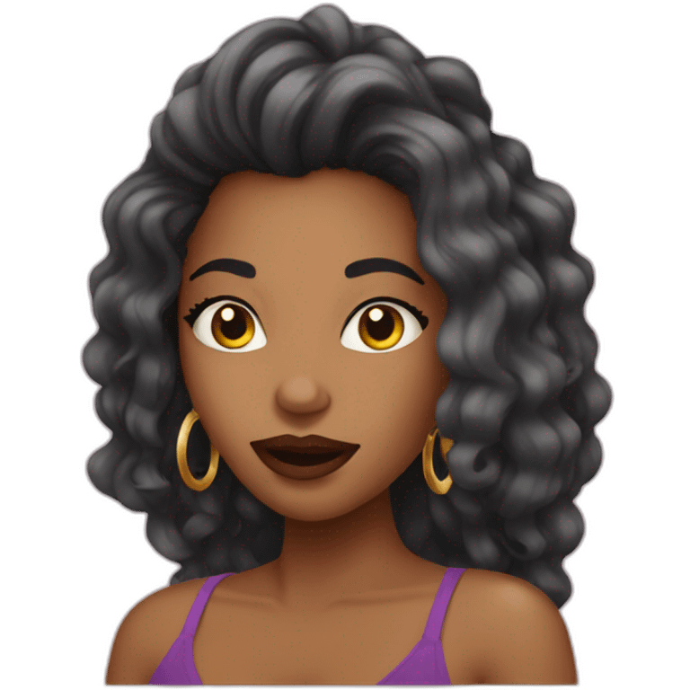 Bad Gyal singer emoji