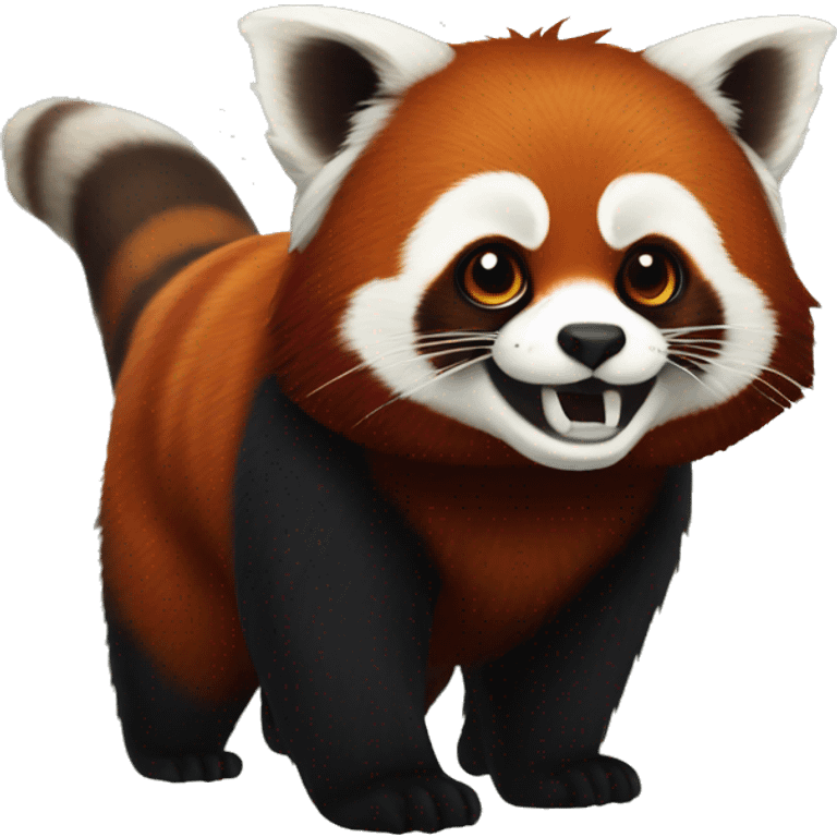 red panda the reaper emoji