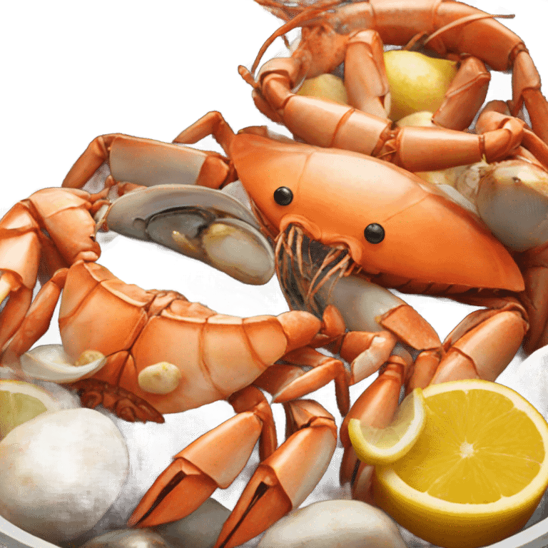 Seafood boil emoji