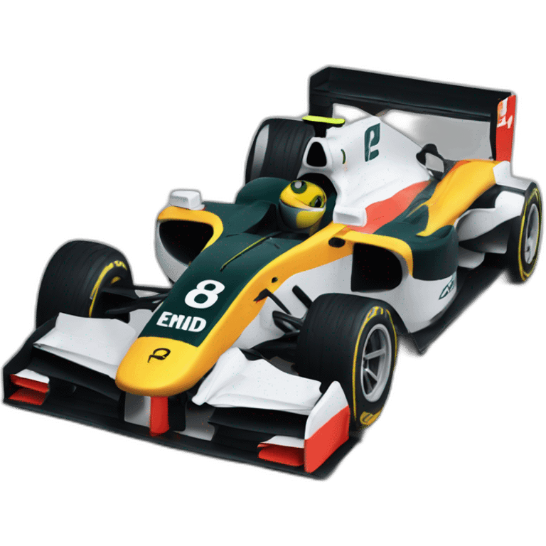 Voiture F1 emoji