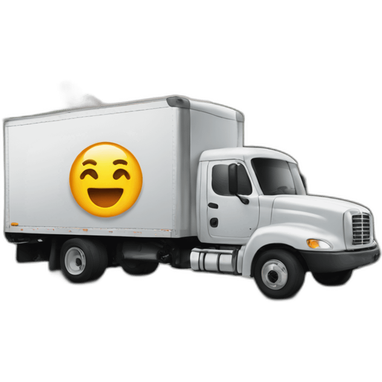 Refrigerated truck emoji