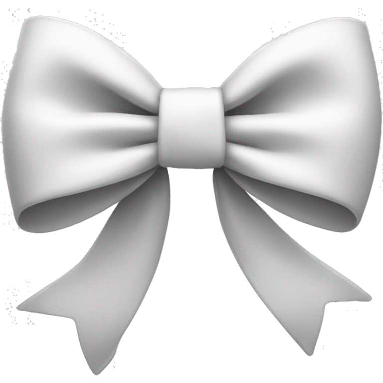 white bow emoji