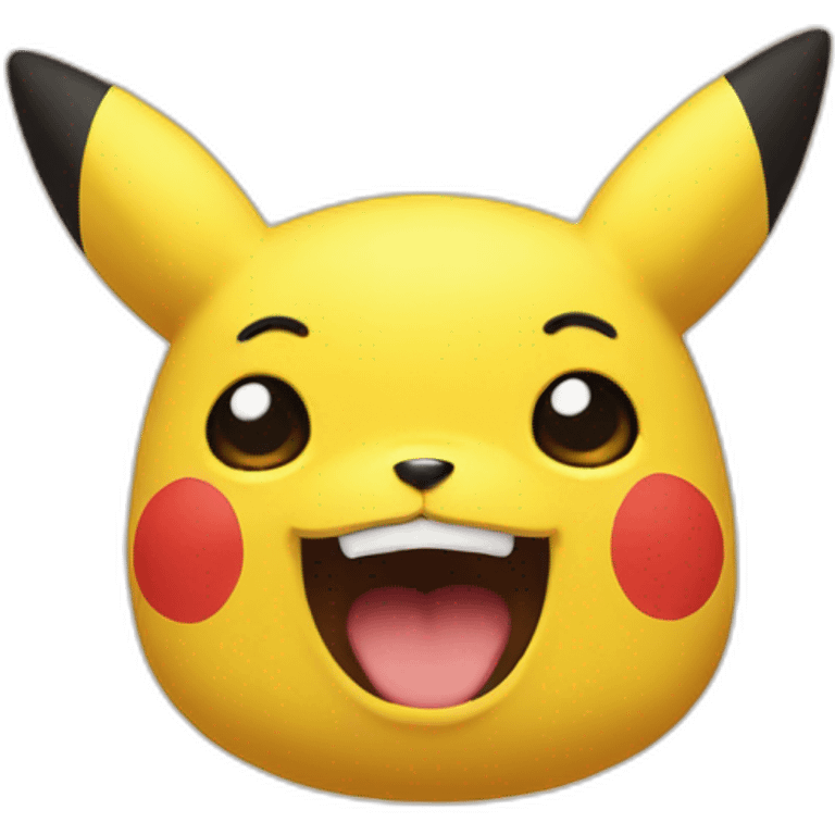 Pickachu emoji