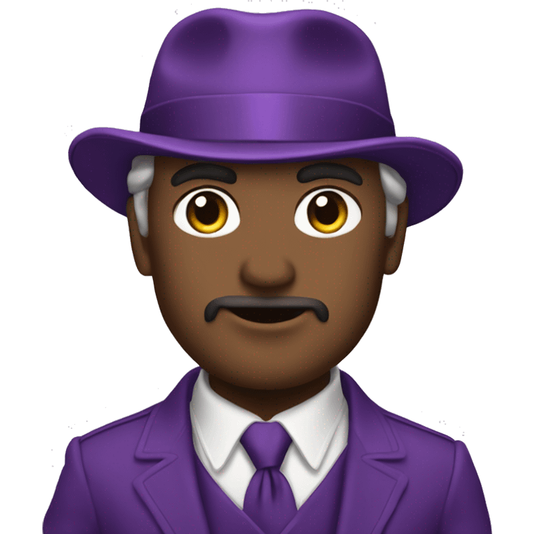 Purple bently emoji