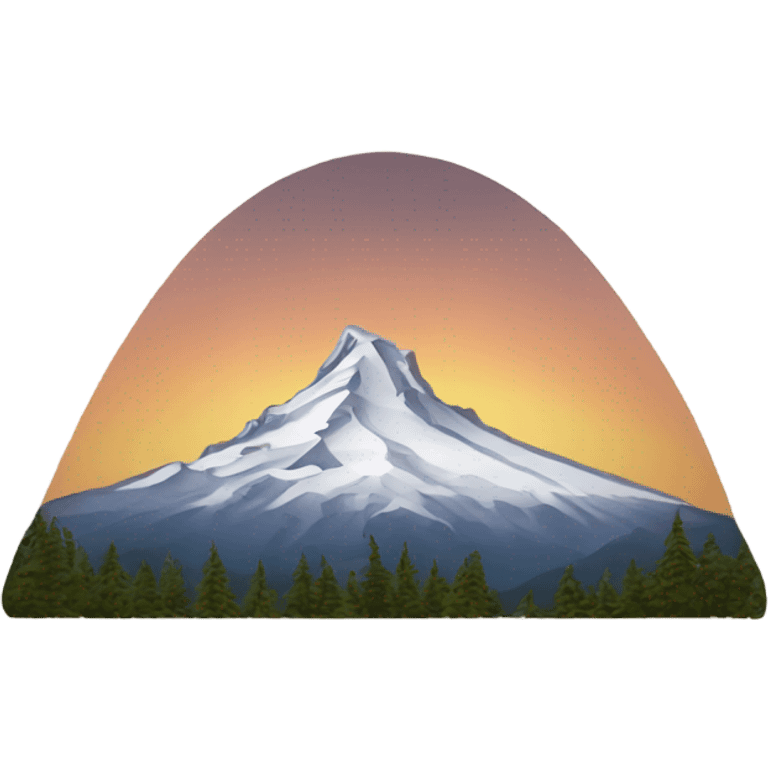 mount hood emoji