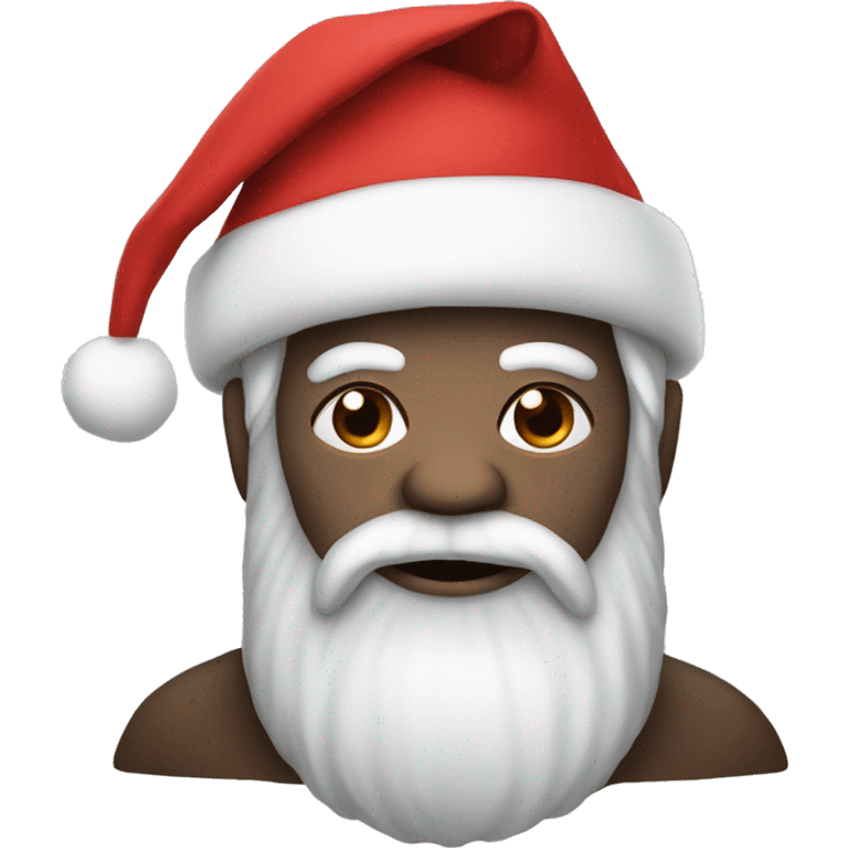 Darwin with a Christmas hat  emoji