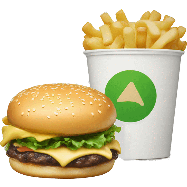 Shake shack burger  emoji